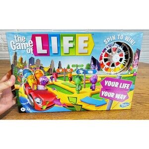 Hasbro Gaming The Game of Life Game Your Life, Open Box